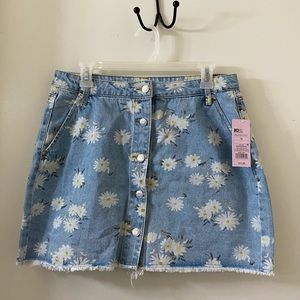 Wild Fable Jean Skirt